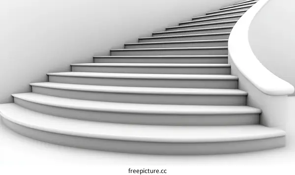 Modern Architectural Spiral Staircase Design