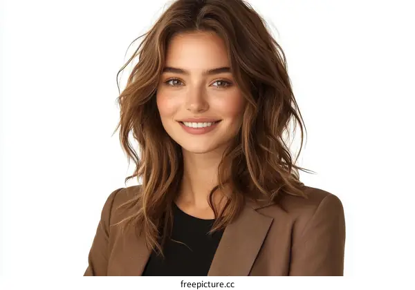 Woman Portrait with a Smile