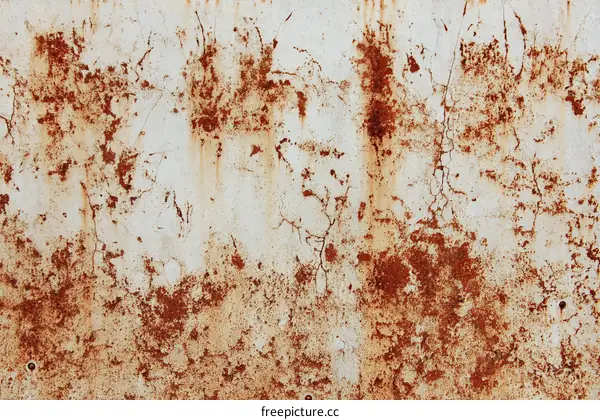 Rustic Metal Surface with Corrosion Texture