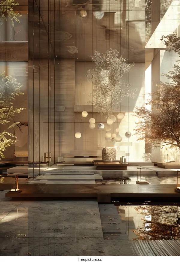 Modern Zen Spa Interior Design