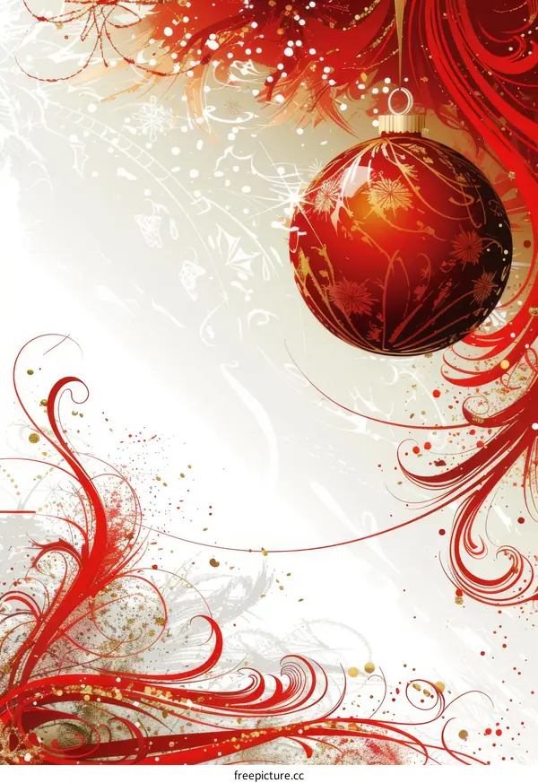 Sparkling Christmas Ornament Decoration Set