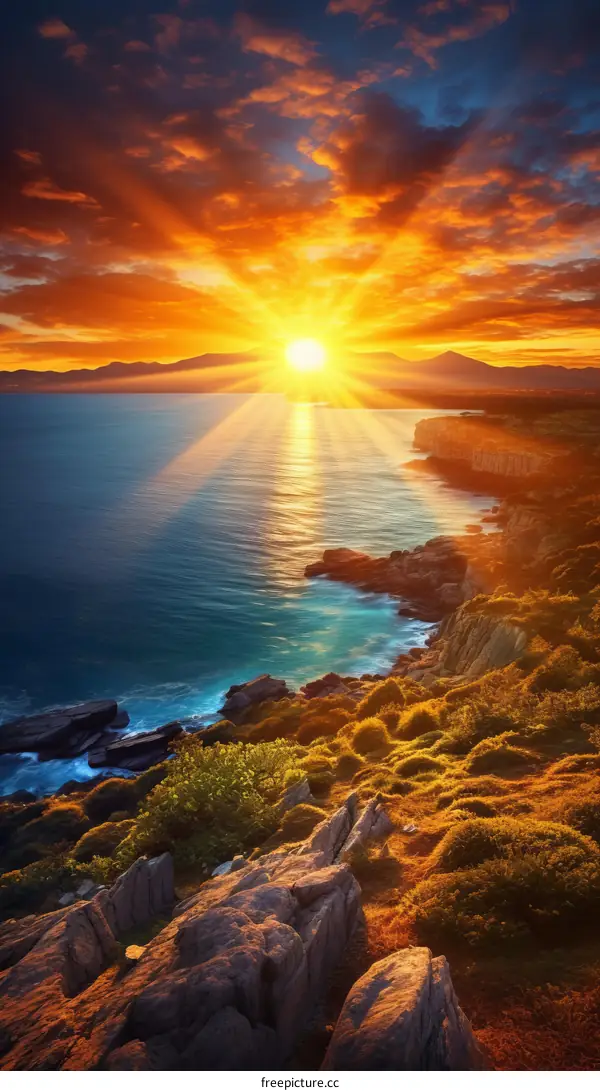 Stunning Coastal Sunset