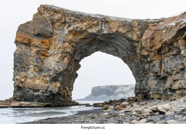 Ocean Bridge: Natural Rock Formation