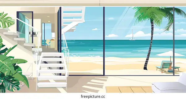 Modern Home With Ocean View