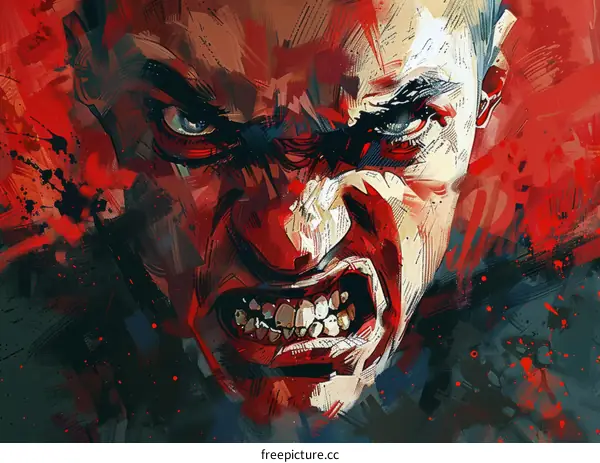 Portrait of an Angry Man