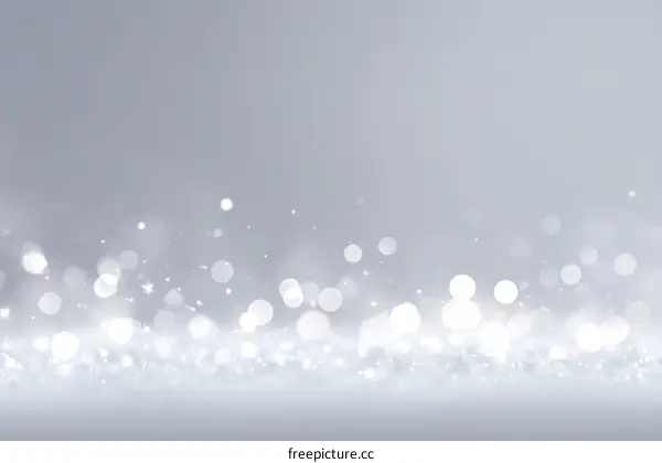 Abstract Silver Glitter Background