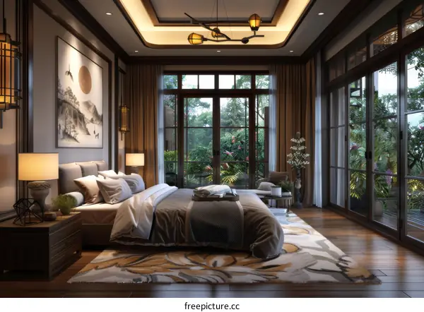 Elegant and Luxurious Bedroom Interior Design
