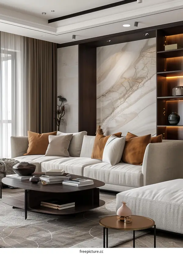 Modern Minimalist Living Room