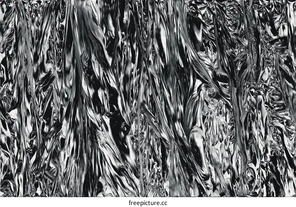 Abstract Metallic Texture Design
