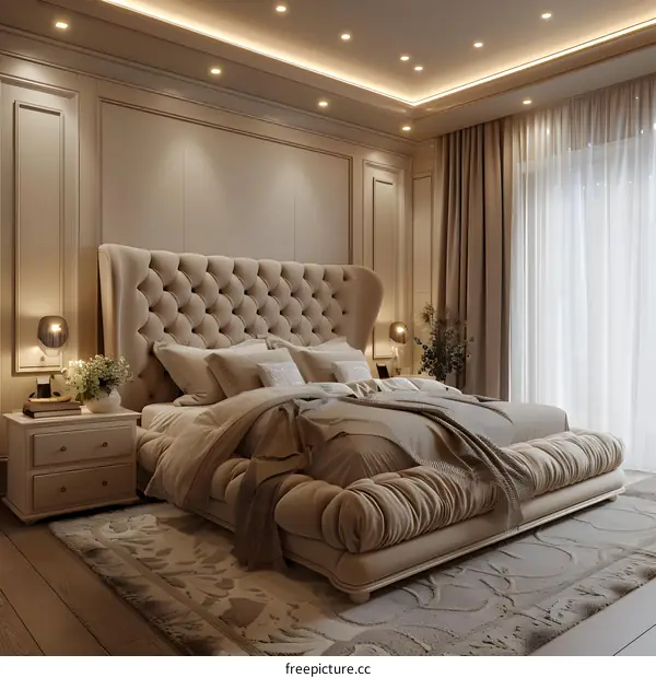 Luxurious and Comfortable Bedroom