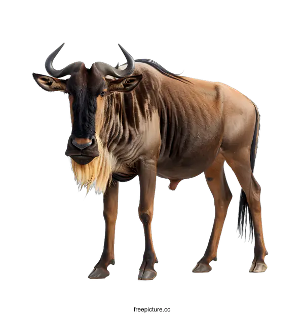 [Transparent Background PNG]wildebeest