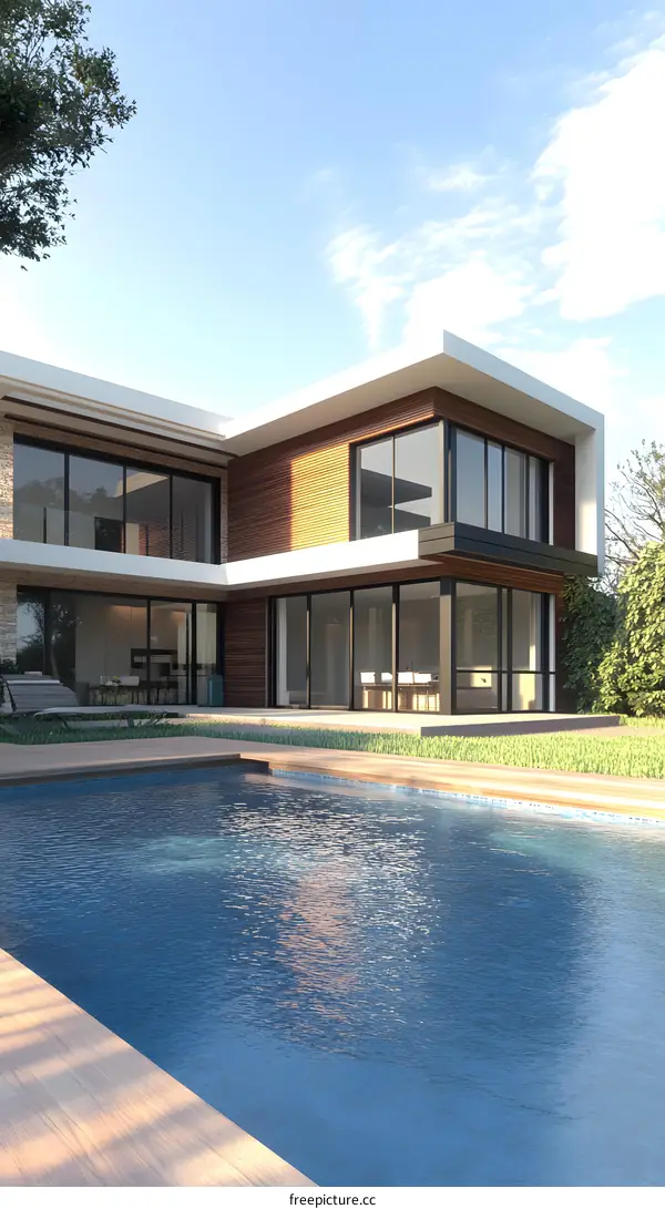 Modern Luxury Home With Swimming Pool