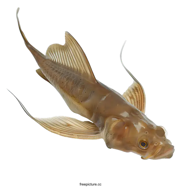 [Transparent Background PNG]Fresh Fish on White Background