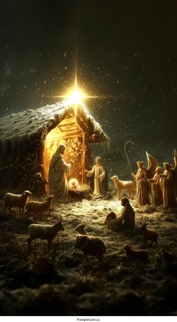 The birth of Jesus Christ in Bethlehem