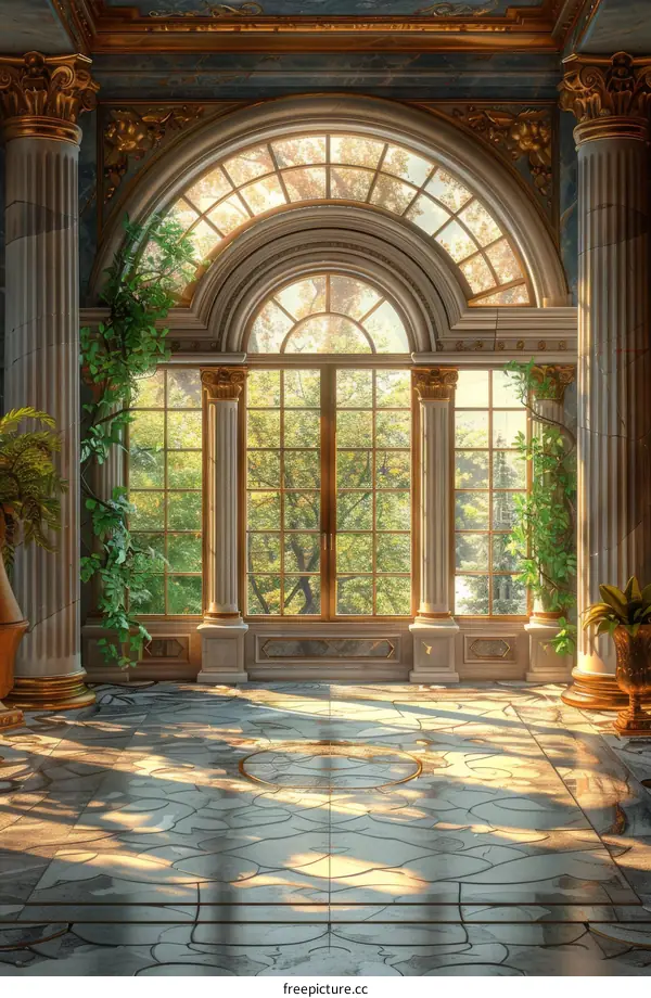 European Classic Indoor Scene