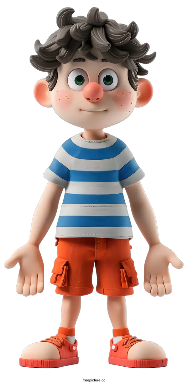 [Transparent Background PNG]3d cartoon character