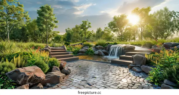 Landscape Design Sketch