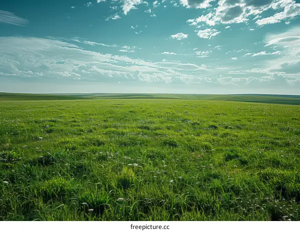 Grasslands: Vast Expanses of Verdant Plains