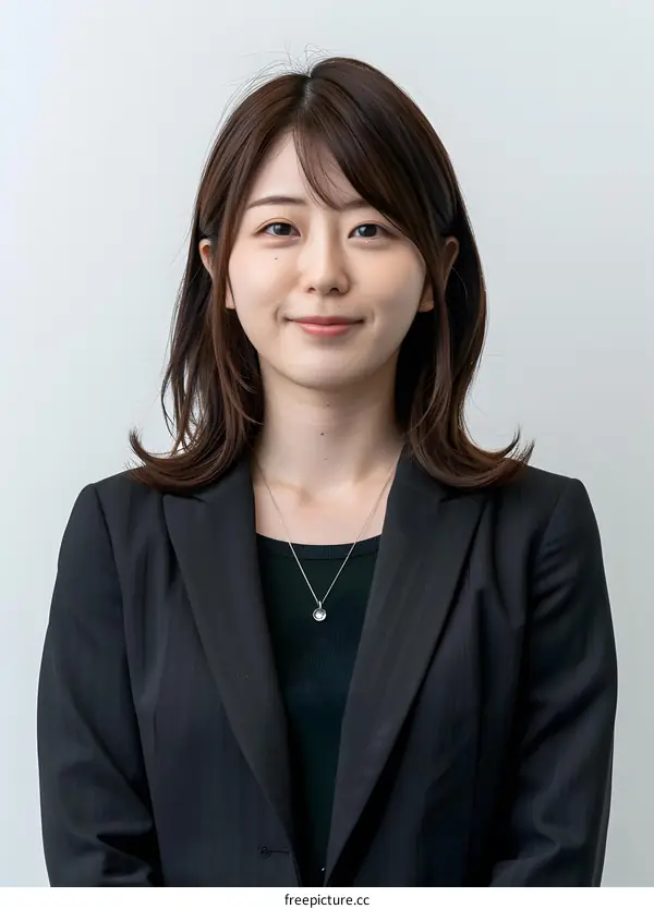 Portrait of a young Asian businesswoman