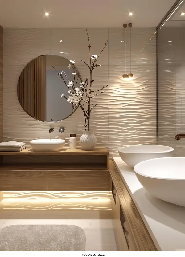 Modern Minimalist Bathroom Interior Design