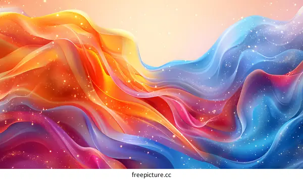 Wavy Multicolor Gradient