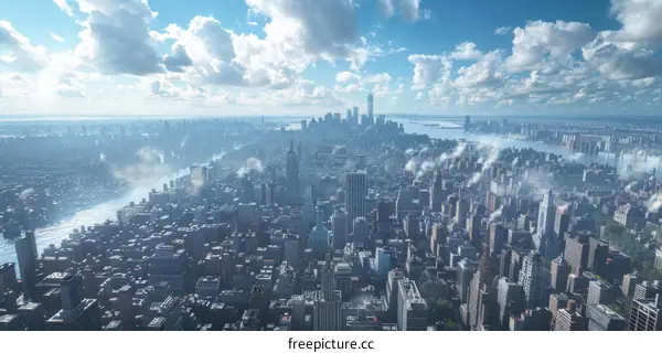 Spectacular New York City Skyline