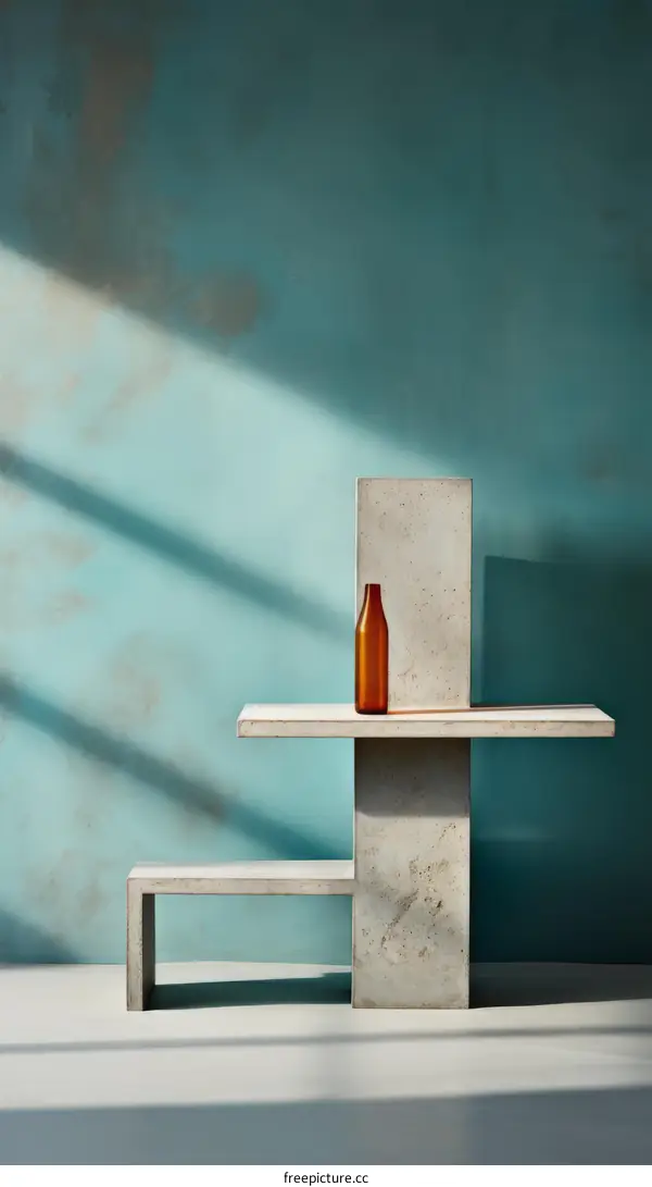 Concrete and Glass Still Life
