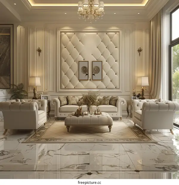 Elegant Modern Living Room Interior Design