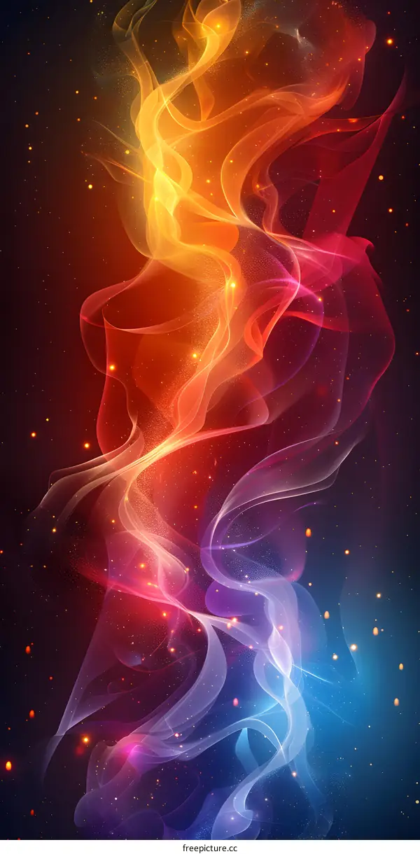 Colorful Flames