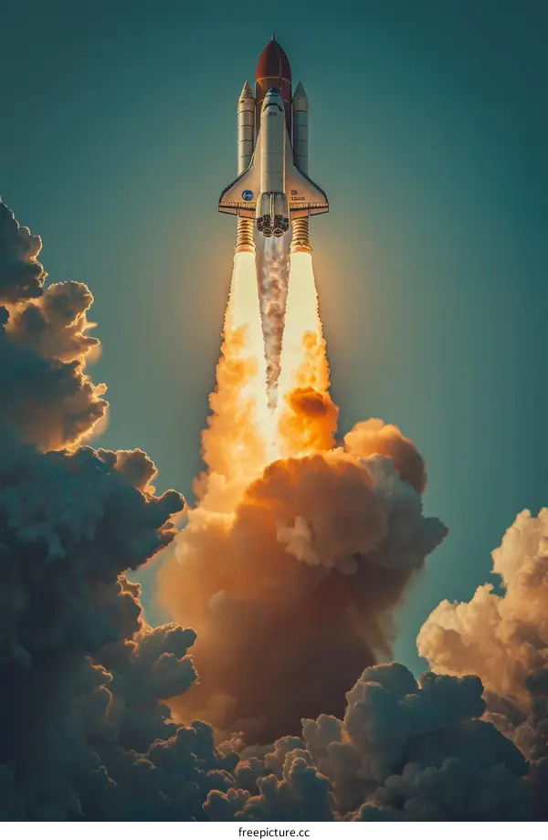 Space Shuttle Atlantis Launch