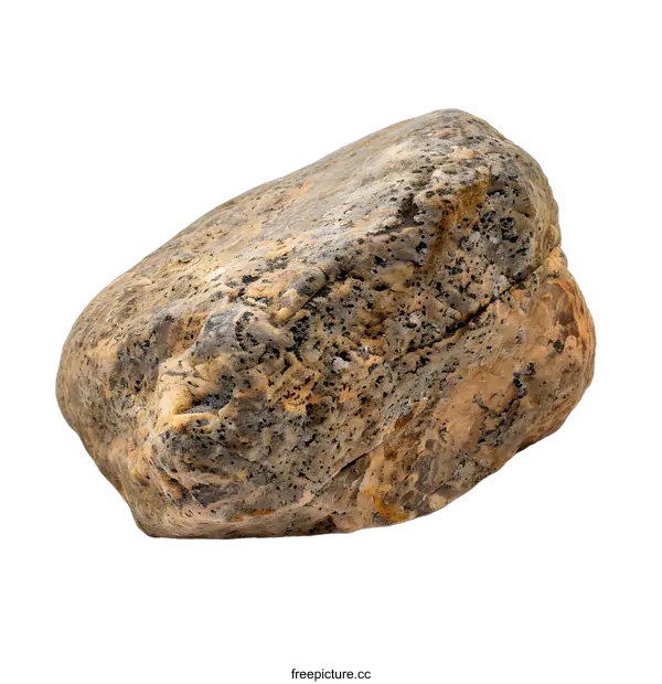 [Transparent Background PNG]Natural Stone Isolated On White Background