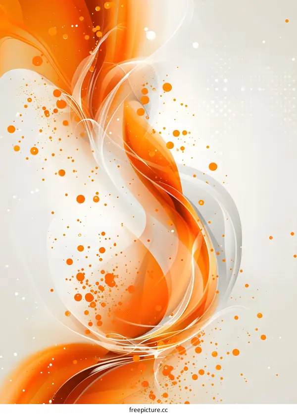 Orange abstract background