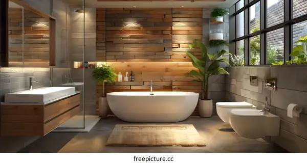 Modern Minimalist Bathroom Decor