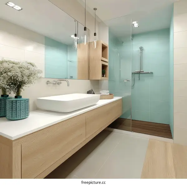 Modern Minimalist Bathroom Interior Design