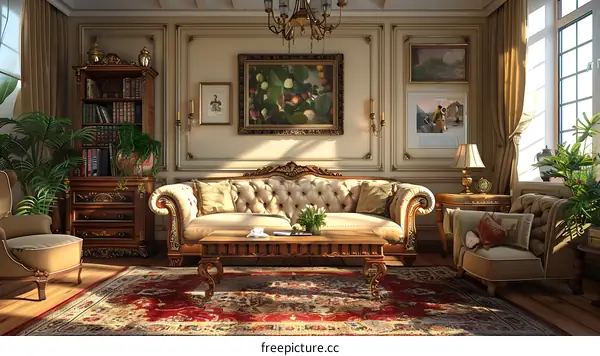 European-style living room