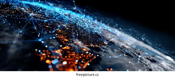 Global Network of Interconnected Cities