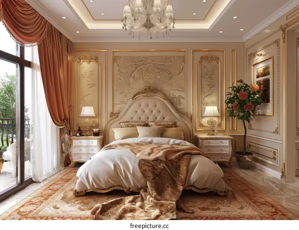 Luxury Elegant Bedroom Interior Design