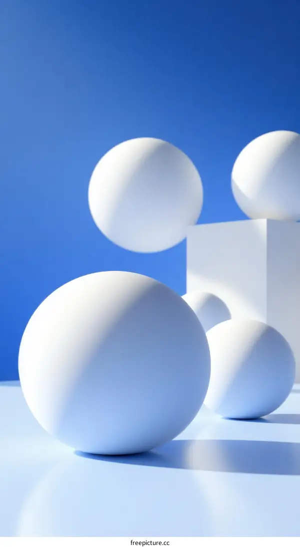 Abstract Geometric Shapes in a Minimalist Style