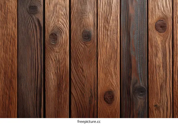 Dark Wooden Plank Background Texture