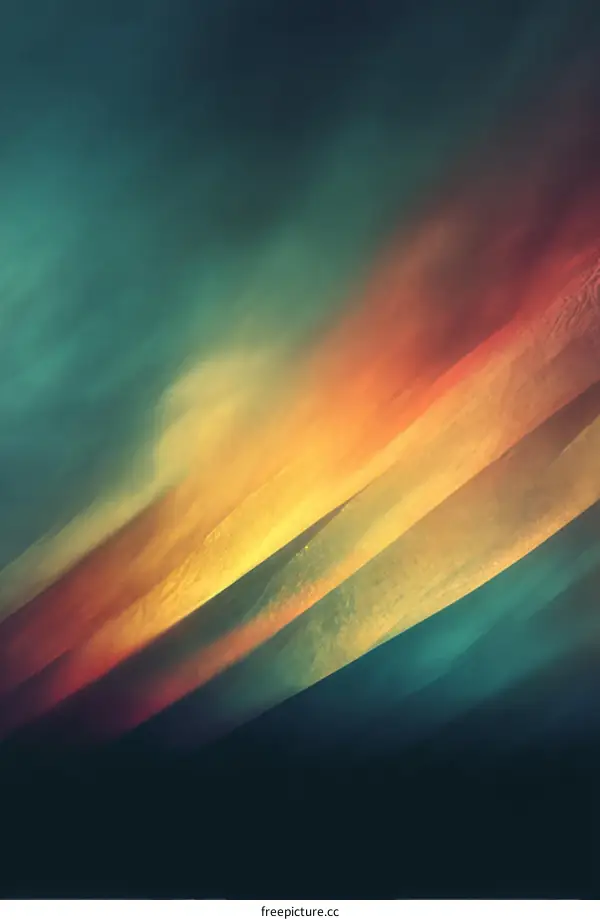 Abstract Colorful Diagonal Lines Background Design