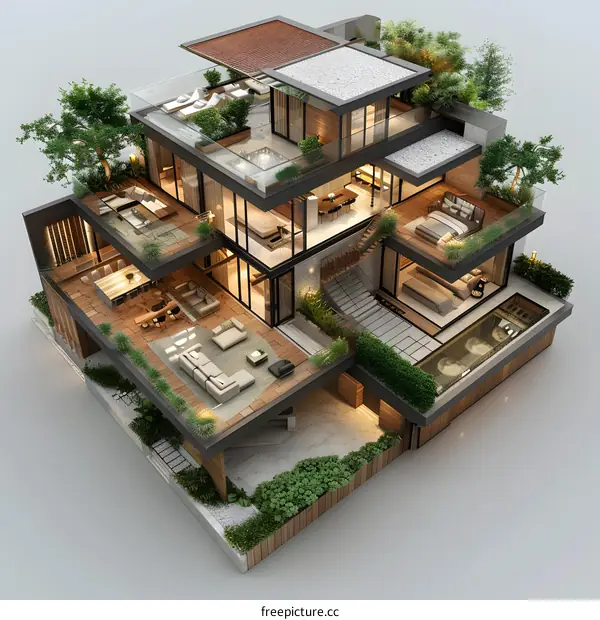 Duplex Residential Architecture