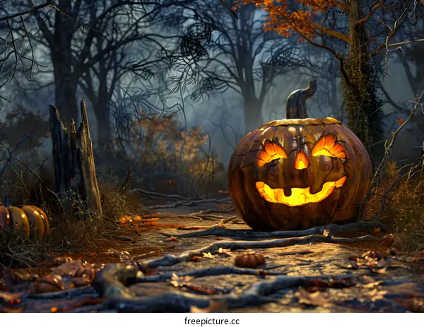 Halloween Pumpkin Lantern