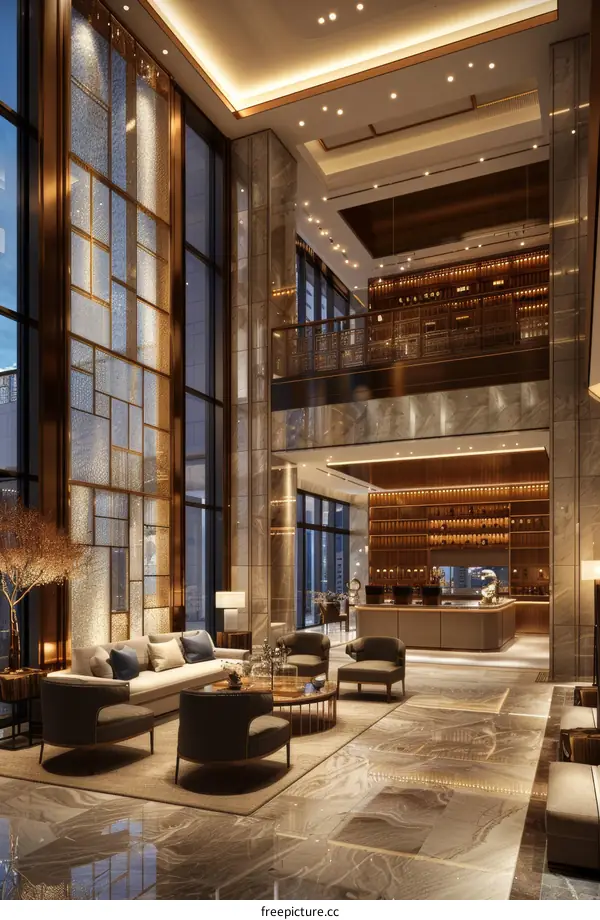 Luxury Hotel Lobby Interior Design