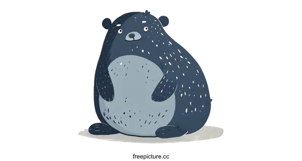 [Transparent Background PNG]Cute Cartoon Bear Illustration