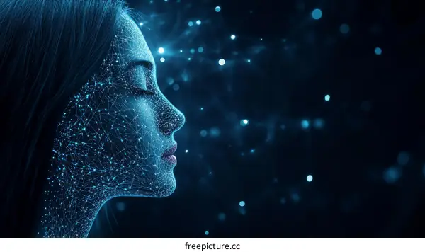 Digital Art Portrait of a Woman