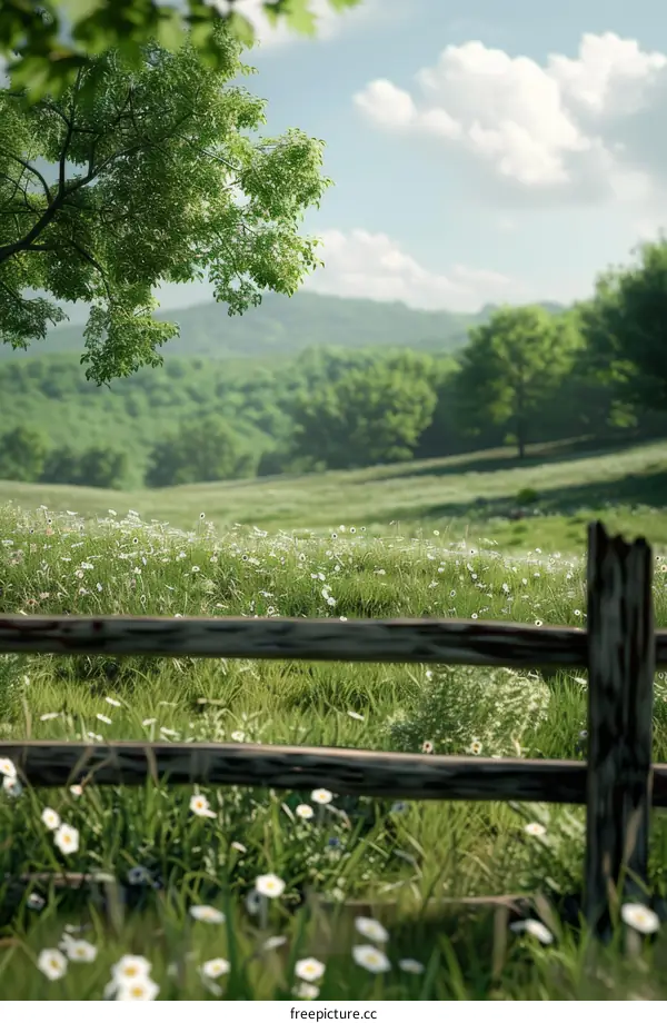 Tranquil Countryside Landscape