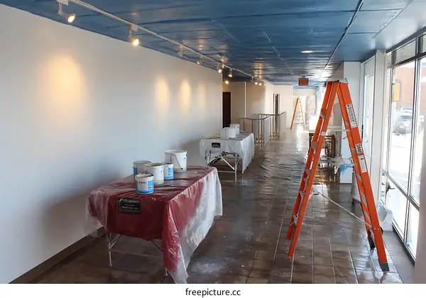 Renovation of an Empty Corridor