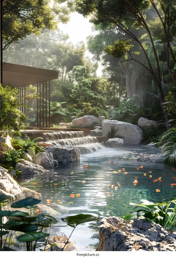 Modern Secluded Villa in the Forest