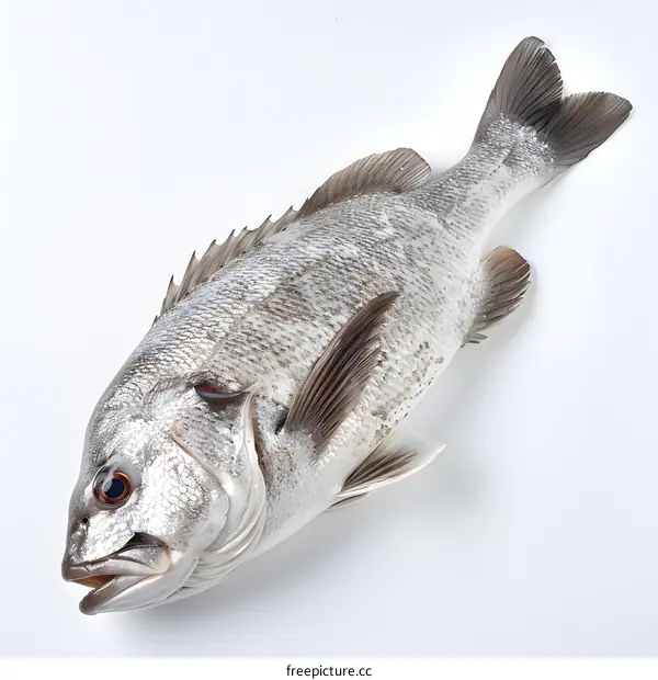 Black and white fish