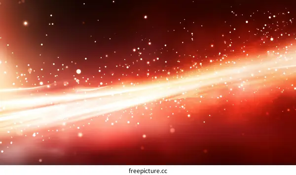 Abstract Red and White Light Design